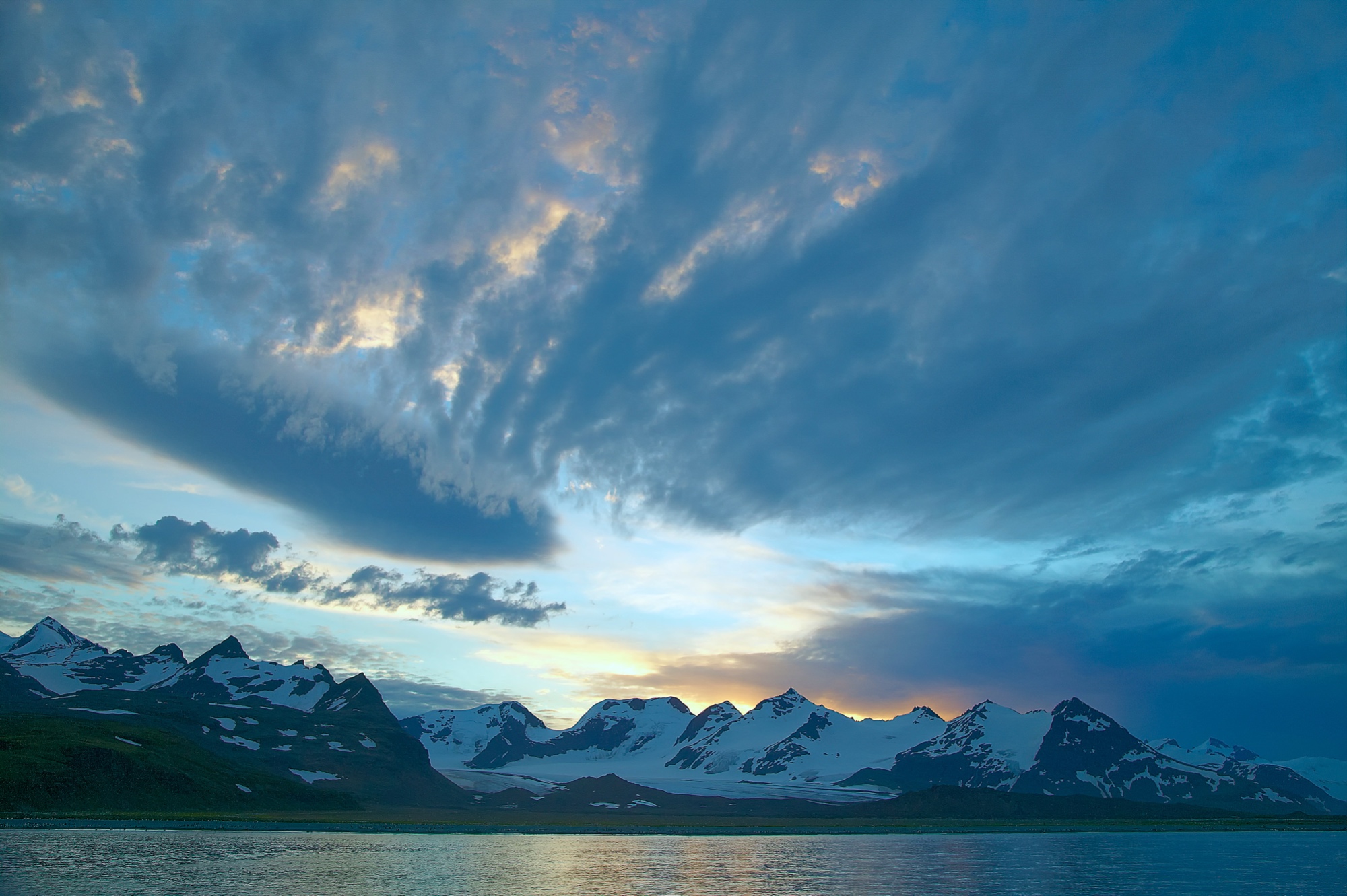 evening mood in front of Salisbury Plain